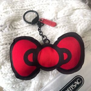 LeSportsac x Hello Kitty Red Bow Keychain Charm